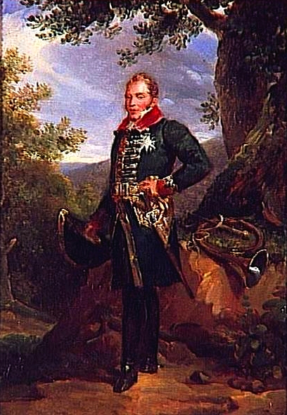 Charles-Ferdinand d'Artois, Duc de Berry, en tenue de vènerie - 1820 - © Versailles - Musée national des châteaux de Versailles et de Trianon